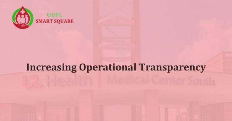 Increasing Operational Transparency